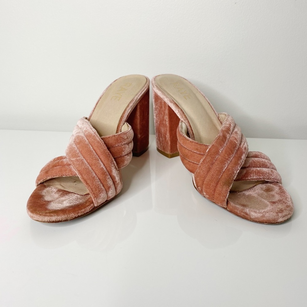 RAYE VELVET MULES